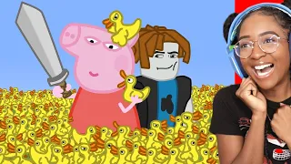 Peppa Pig VS Roblox Animation is SOO CHAOTIC!!