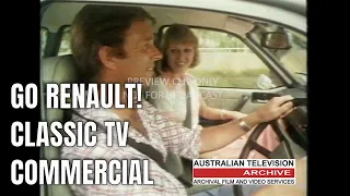 GO RENAULT! - Classic Australian TV Commercial - 1977