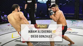 FREE MMA Fight | Ikram Aliskerov vs Diego Gonzalez | BRAVE CF 33