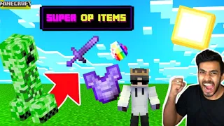 Minecraft But Mob Drops Super OP Items!🔥🔥