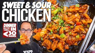 THE ULTIMATE SWEET & SOUR (AND SPICY!) CHICKEN AT HOME | SAM THE COOKING GUY