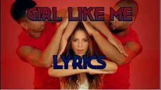 Girl Like Me - Shakira & Black Eyed Peas / Lyrics español ingles