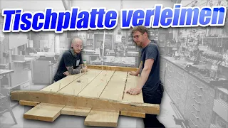 Tisch bauen mit Jonas Winkler 😂 (Super lustig) | Esstisch selber bauen #1