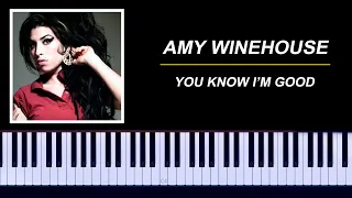 Amy Winehouse - You Know I'm No Good Piano Tutorial