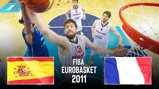 Spain 🇪🇸 v  France 🇫🇷 | FINAL | Classic Full Games - FIBA EuroBasket 2011