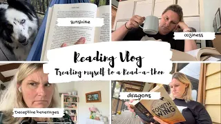 Reading Vlog: A Cozy Read-a-thon before Uni starts back!