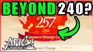 Level 240, What's Next?  Resonance Synergy Explained.  What is the Stat Boost? [AFK Journey]