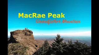 Climbing MacRae Peak On Grandfather Mountain, One Of The Most Dangerous Trails In The Southeast