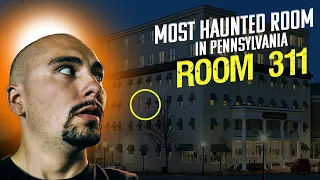 (SCARY OVERNIGHT) INSIDE ROOM 311 AT HAUNTED HOTEL