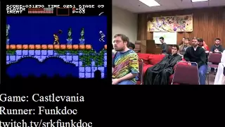 Castlevania (NES) Speed Run (13:35) - With Kareshi on piano, AGDQ 2012