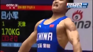 2016 China Weightlifting Olympic Trials  77 kg Snatch