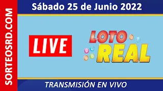 Lotería Real EN VIVO 📺│ Sábado 25 de junio 2022 – 12:55 PM