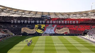 VfB Stuttgart - TSG Hoffenheim - Choreo - 22/23 Ultras Stuttgart Cannstatter Kurve TV