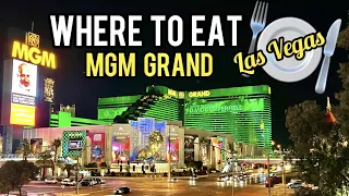 MGM Grand Las Vegas FOOD 🔥