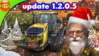 Farming Simulator 18 Christmas spacial gameplay with new update v1.2.0.5