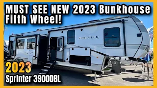 2023 Keystone Sprinter 3900DBL | A MUST SEE Bunkhouse Fifth Wheel with 2 Full Baths