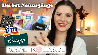 Neuzugänge Haul Herbst 🍂 | Drogerie | Rituals | Kosmetik4less | Kneipp