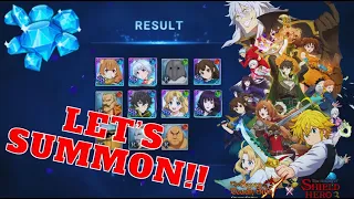 IM BACK AND SO IS MY LUCK!! INSANE SHIELD HERO COLLAB SUMMONS!! (7DS Grand Cross // Collab Event)