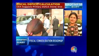 FISCAL DEFICIT CALCULATION. CEA Differs From FRBM Panel Recommendations