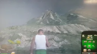 The mt gordo ghost spawns at 23:00 to 00:00 and this is the creepiest ghost ive seen in gta 5