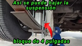 1993 Chevy S10 Blazer Cómo bajar la suspensión ( How to lower the suspension )