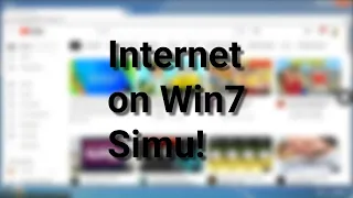 Internet on Win7 Simu