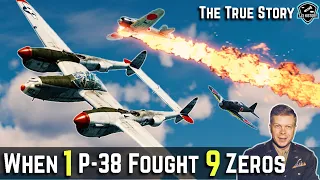 When America's Greatest Ace Took on 9 Japanese Zeros - True Story of Richard Bong