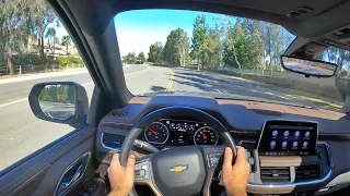 2021 Chevrolet Suburban 4WD High Country POV Test Drive (3D Audio)(ASMR)