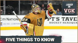 Vegas Golden Knights Season Preview | 5 Things to Know | Playoffs or bust in Season 6?