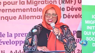 Intervention de la Ministre de la Jeunesse et de la Culture madame Dr Hibo Moumin Assoweh