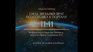 Сила звёздных врат. Подготовка к порталу 11.11 - врата Скорпиона