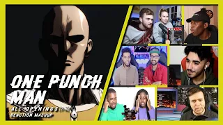 ONE PUNCH MAN ALL OPENINGS | REACTION MASHUP😱