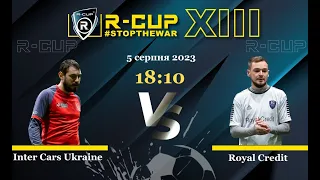 Inter Cars Ukraine 2-5 Royal Credit    R-CUP XIII (Регулярний футбольний турнір в м. Києві)