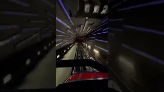 Hyper space Mountain with the lights on!￼ Only the last part.