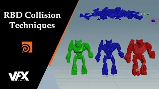 Houdini RBD Collision Techniques