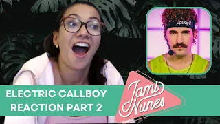 Pop Singer Reacts to Electric Callboy pt 2 - Everytime We Touch, Pump It & Spaceman REACTION