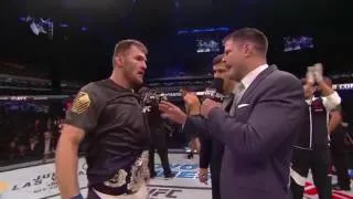 UFC 198: Stipe Miocic and Fabricio Werdum Octagon Interview