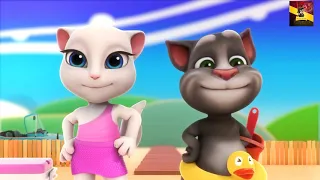 TALKING TOM AND ANGELA TOUR VIDEO WITH KILOMETERS AND KILOMETERS MOVIE SONG PARAKE 720P HD VIDEO