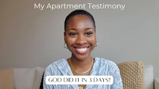 How GOD gave me my apartment in 3 days!! | The Details | Unexpected Acceleration + Overflow