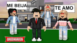 TODAS MINHAS EX NAMORADAS QUEREM ME BEIJAR NO BROOKHAVEN RP (Roblox)