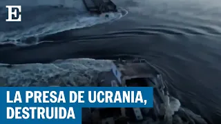 GUERRA UCRANIA | Así ha quedado la presa de Nova Kajovka, destruida en Jersón | El País