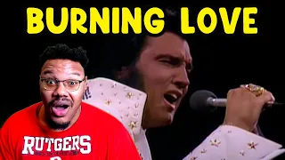THE VOICE!! | FIRST TIME HEARING Elvis Presley - Burning Love ( Live in Honolulu, 1973) REACTION!!