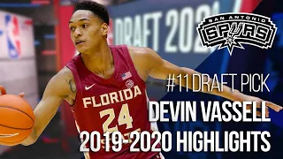 Devin Vassell - 2020 NBA Draft #11 Overall Pick | 2019 - 2020 Highlights