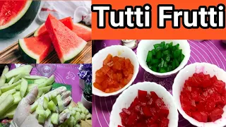 Tutti Frutti recipe | How to make asharfi murabba | اشرفی مربہ |by mrifood secrets