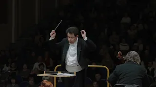 Elgar Cello Concerto Op.85, e-moll, final (coda). Alexander Knyazev - cello, conductor - P.Gershtein