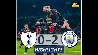 Tottenham vs Manchester City (0-2) | All Goals & Extended Highlights | Premier League 2023/24