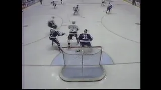 Wayne Gretzky's goal against Leafs, november 1991