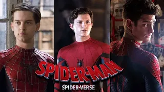 Spider-Man: Spider-Verse - Episode 1 [HD] Tobey Maguire, Andrew Garfield, Tom Holland