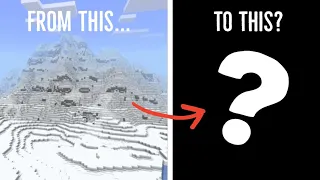 Transforming a Mountain into an Ice Fortress! [PART 1]