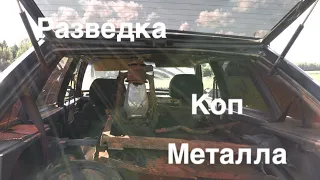 Разведка боем, коп металла!